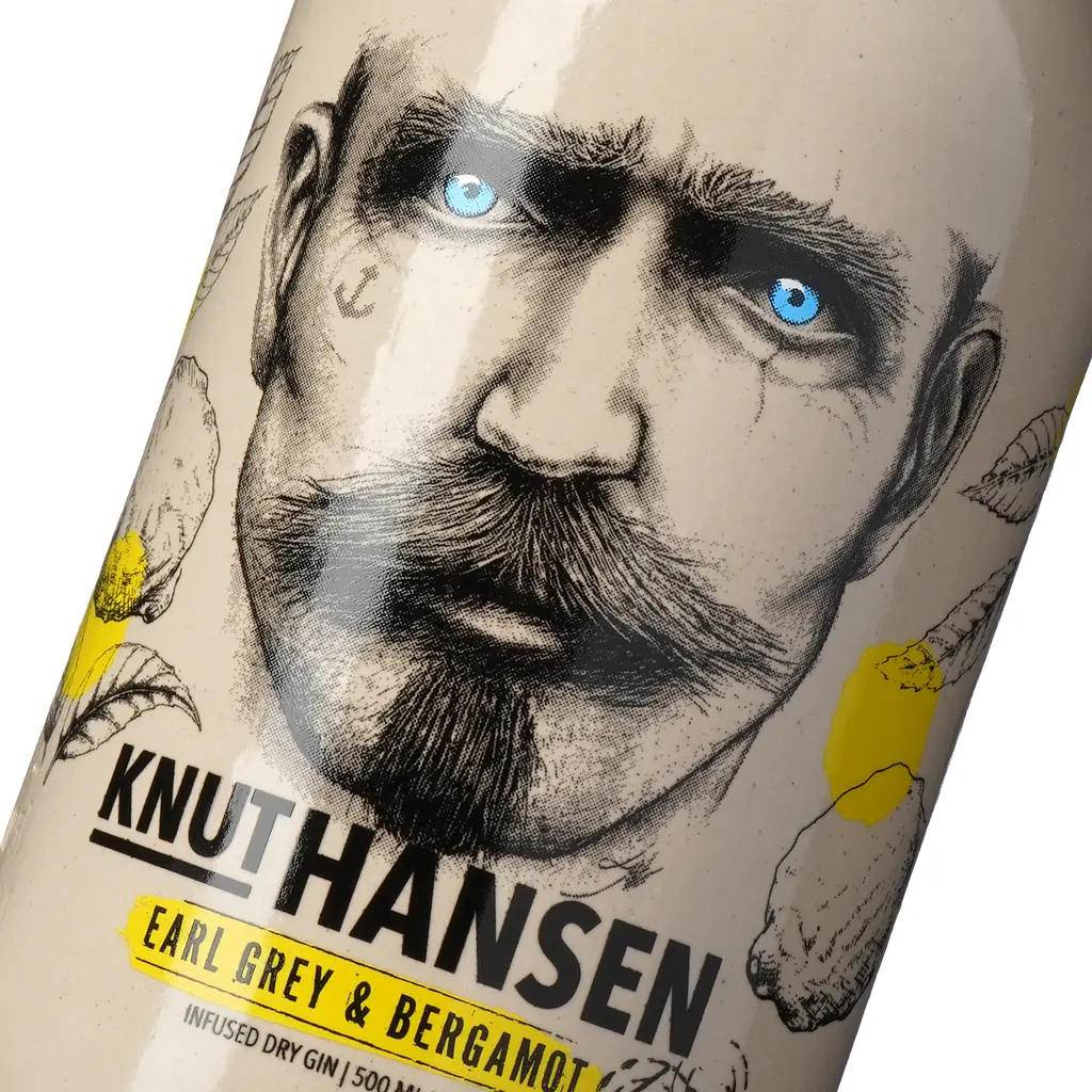 Джин Knut Hansen Earl Grey & Bergamotte Dry 40% 0.5 л - фото 6
