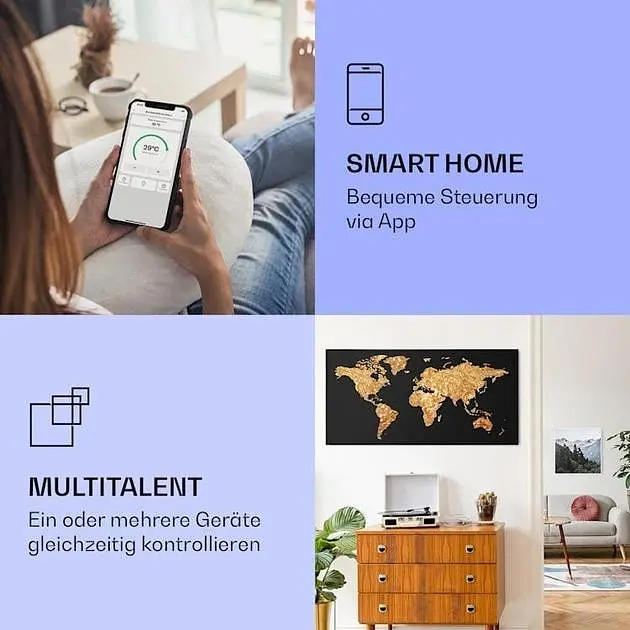 Инфракрасный обогреватель Klarstein Air Art Smart (10037873) - фото 2