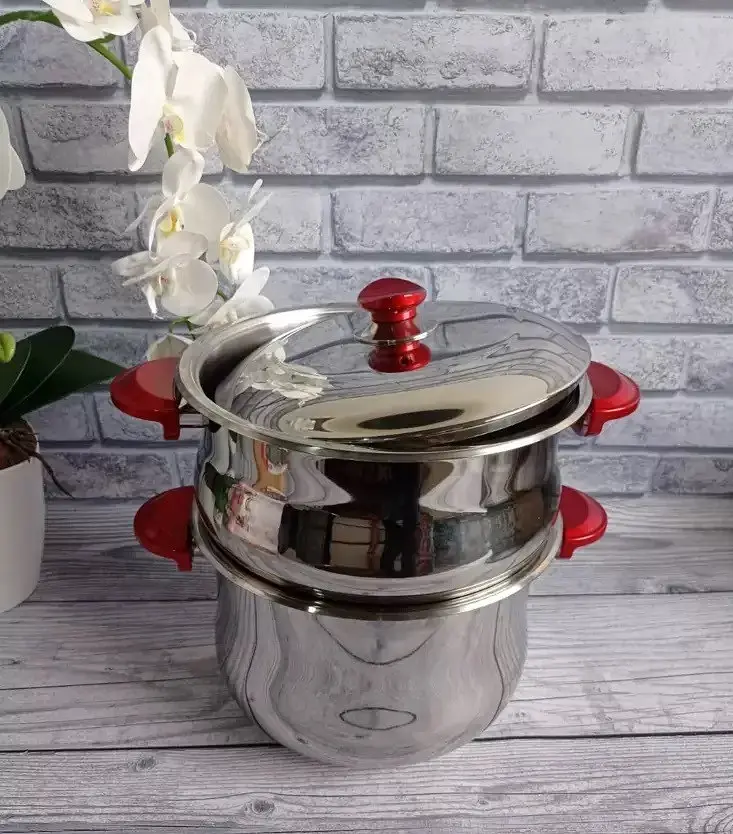 Каструля-пароварка для кускусу O.M.S. Collection 6040 22х19 см 7,7 л - фото 5