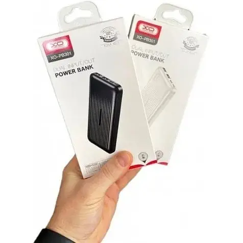 Портативный аккумулятор XO PB301 10000 mAh черный - фото 7
