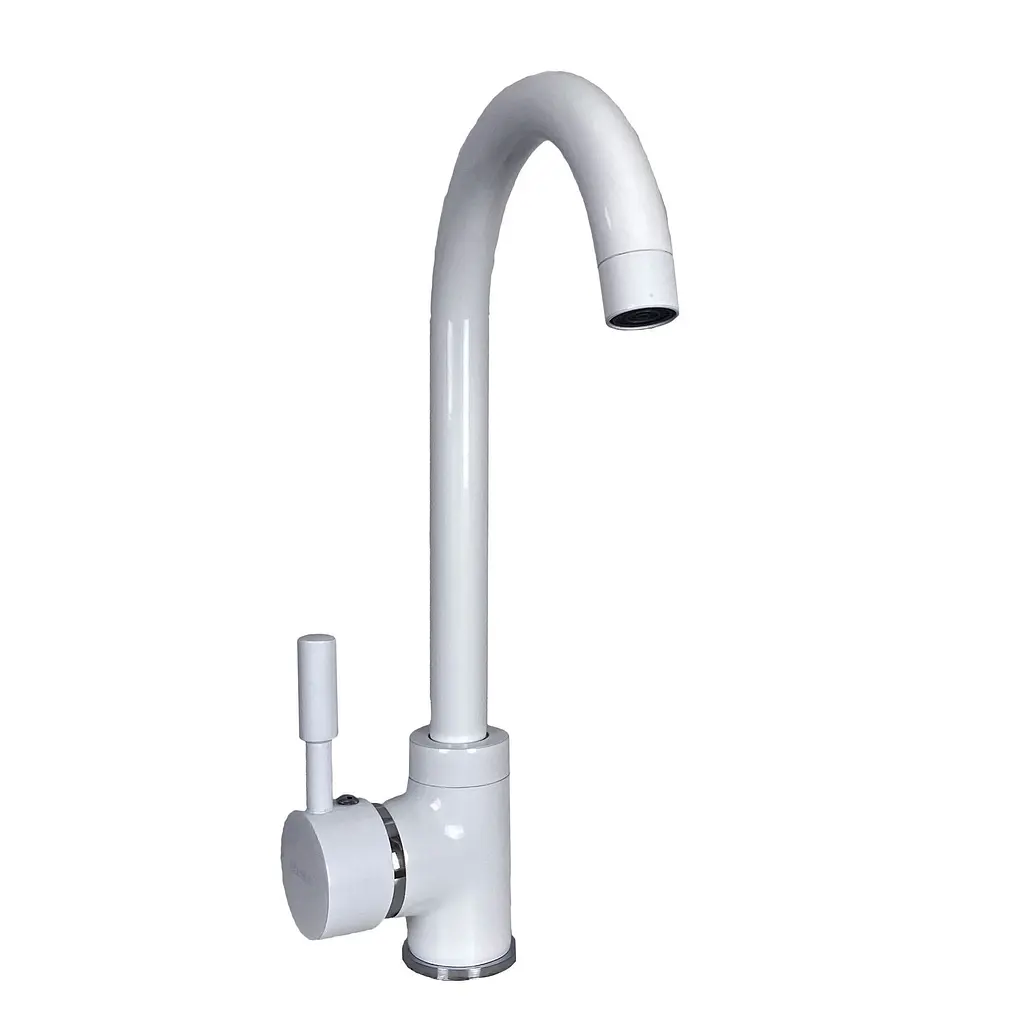 Змішувач для кухні Globus Lux Lazer GLLR-0103 S-WHITE (13072) - фото 2