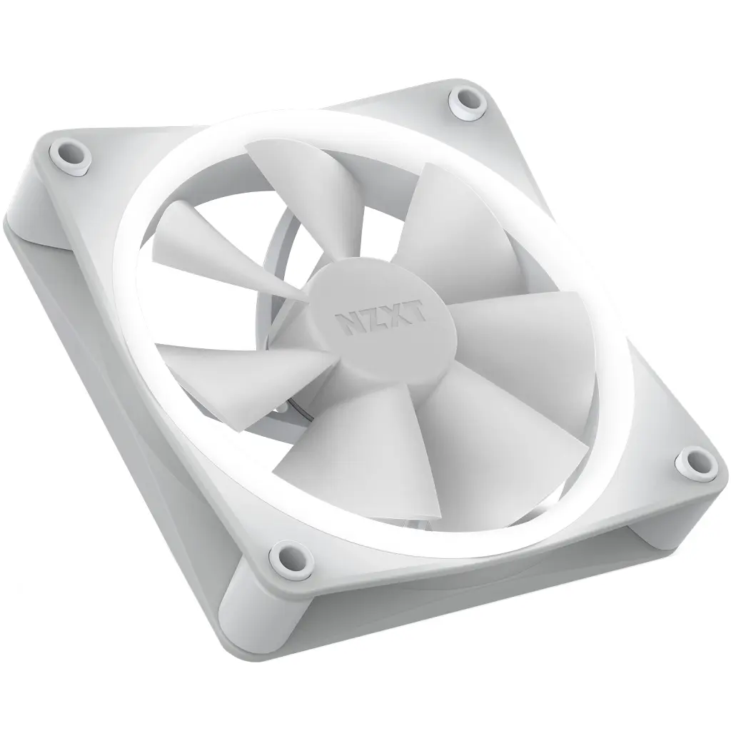 Кулер до корпусу NZXT F120RGB Single (White) (RF-R12SF-W1) - фото 4