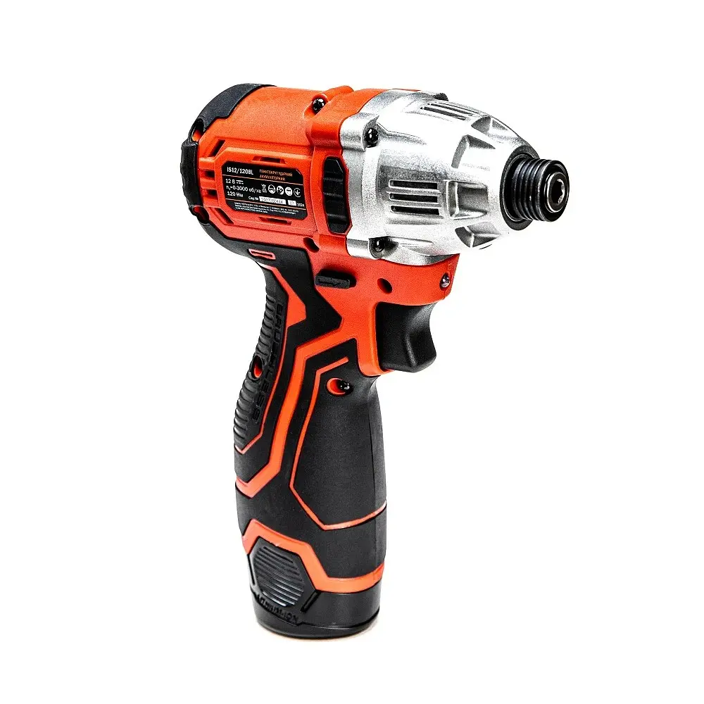 Гвинтокрут акумуляторний GTM IS12/120BL (120 Нм, 1/4", BL, GTM 12V) - фото 4