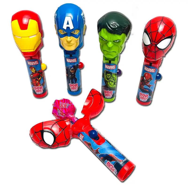 Іграшка з льодяником Залізна Людина Bip Disney Marvel Mix Pop Ups 10г - фото 4