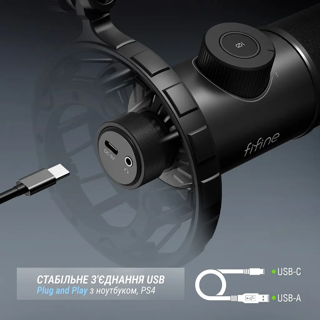 Микрофон Fifine USB (K658) - фото 9