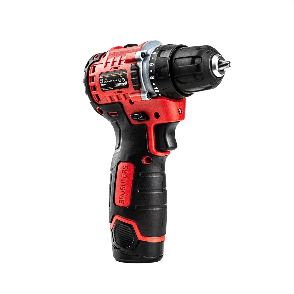 Шурупокрут акумуляторний GTM DS12/38BL (38 Нм, 0.8-10 мм, BL, 12 В) - фото 4