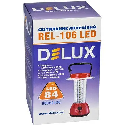Ліхтар Delux REL-106 84 LED 4W (90020136) - фото 3