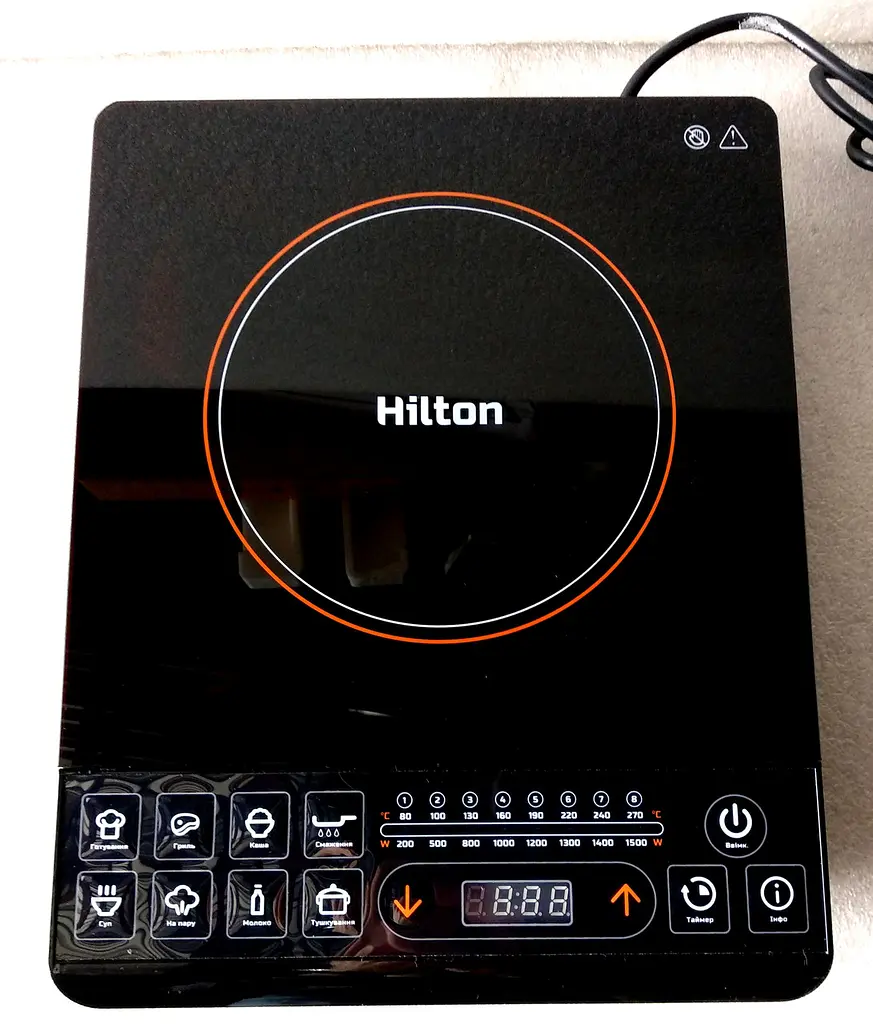 Плита індукційна Hilton HIC-153 - фото 9