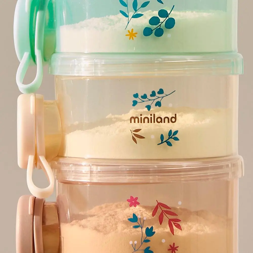Набір контейнерів-дозаторів для суміші Miniland Milky On The Go Dreamland - фото 6