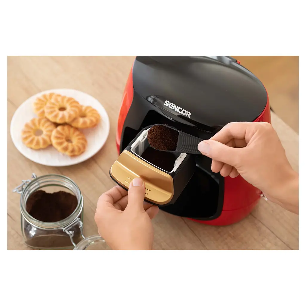 Кофеварка капельная Sencor SCE 2101RD - фото 12