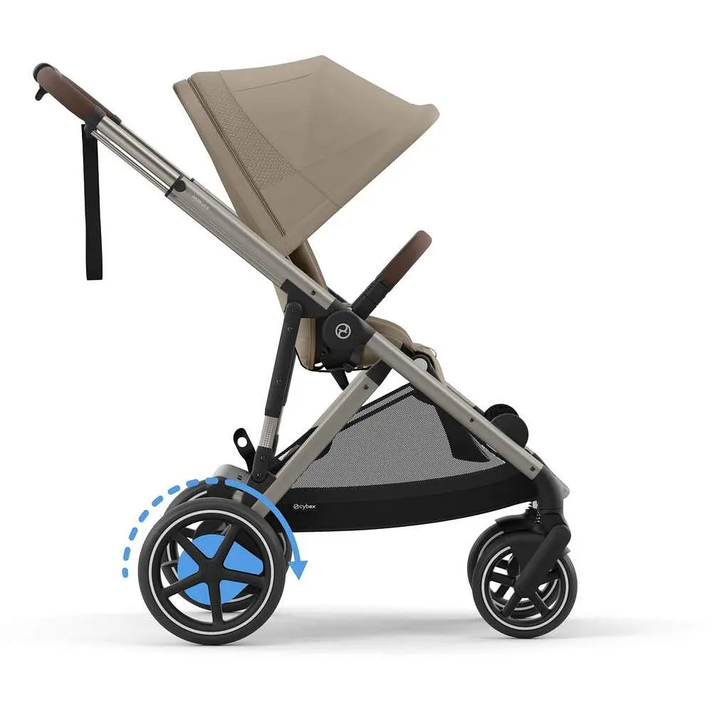 Коляска Cybex eGazelle S TPE Almond Beige (524000547) - фото 3