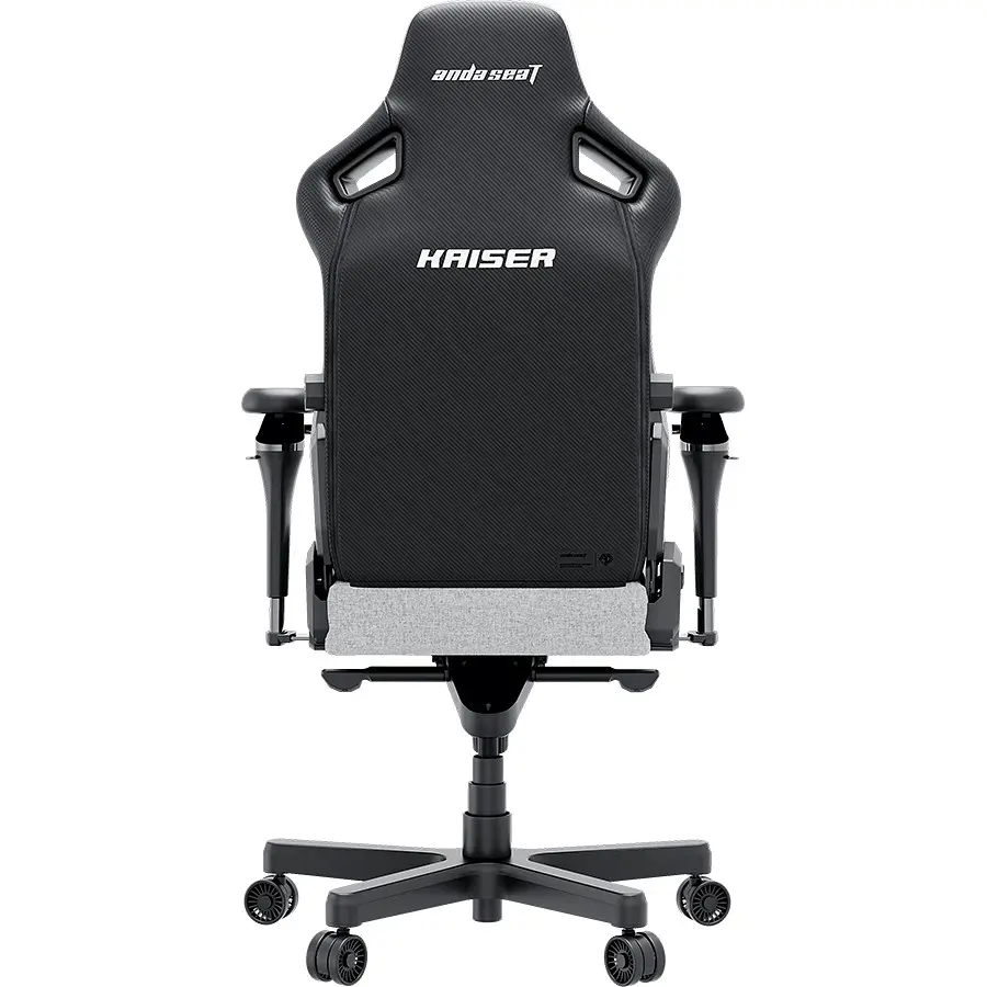Кресло игровое Anda Seat Kaiser 4 V2 Size XL Gray Fabric (AD12YDDC-XLL-20-G-CF-03) - фото 2