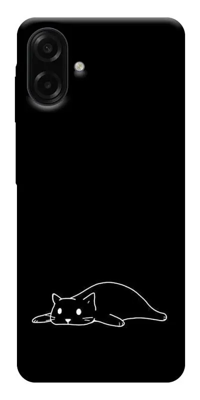 TPU чохол Demsky Lazy cat для Samsung Galaxy A07