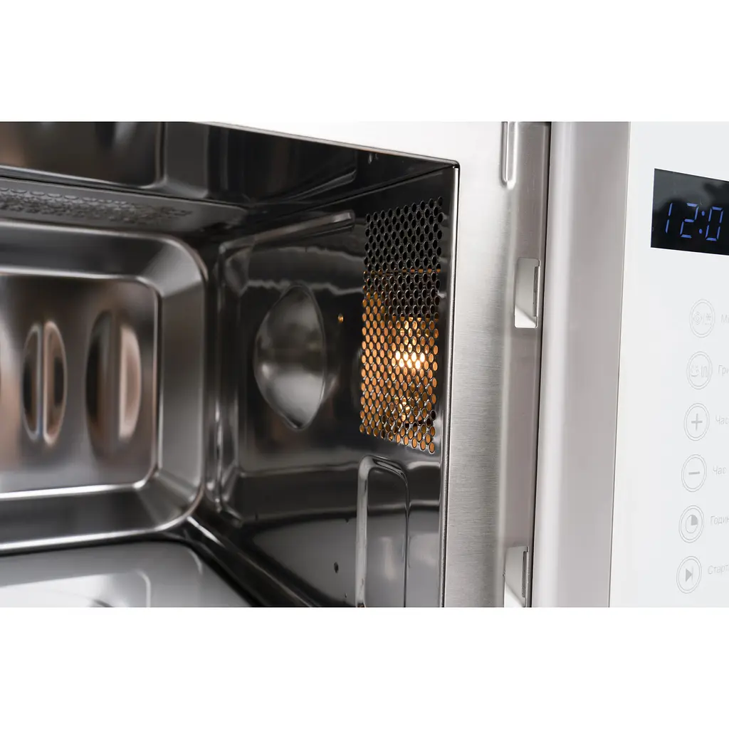 Мікрохвильова піч Ventolux MWBI 20 G WH TC FS - фото 6