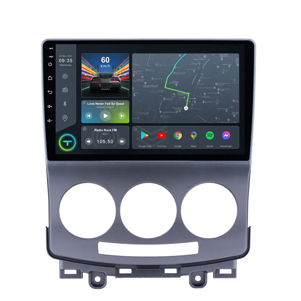 Штатна магнітола TORSSEN Mazda 5 05-09 FL9 4+64Gb 4G Carplay DSP