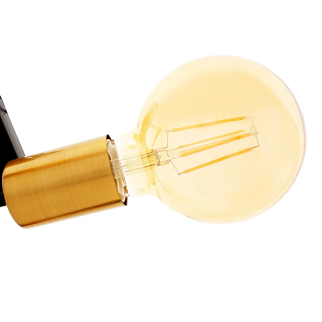 Люстра Brille потолочная лофт Е27 120W BK/JGT (BR-01 691C/3) - фото 3