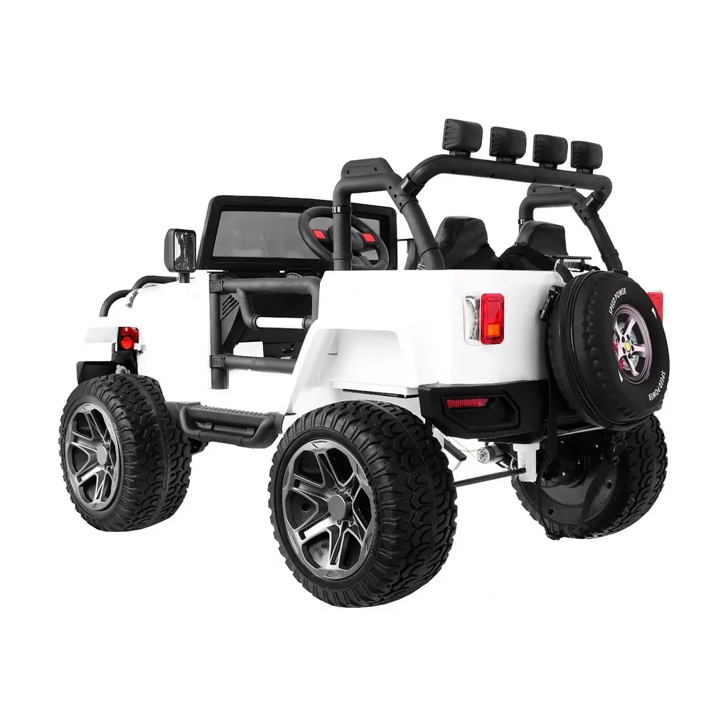 Электромобиль Ramiz Monster Jeep 4x4 2х12 В на пульте управления, Black (PA.WXE1688.CZ) - фото 5
