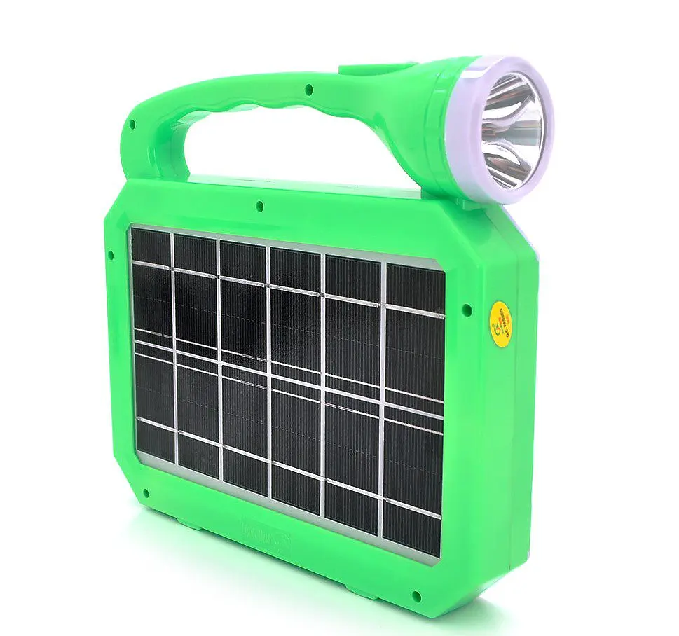 Переносний ліхтар з сонячною панеллю Voltronic JA-2002+Solar, 3+1 режим, лампочка, акумулятор, USB вихід - фото 2