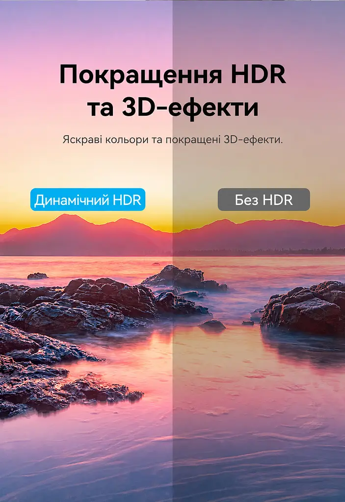 Перемикач HDMI Vention 3 входи на 1 вихід 8K 60 Гц та 4K 144 Гц/120 Гц потрібне живлення через USB-C 5 В 1 А з ІЧ-пультом сірий (AKRH0) - фото 15
