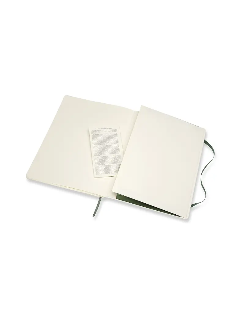 Записник Moleskine Classic великий, Лінійка Миртовий Зелений М’який (QP621K15) - фото 5