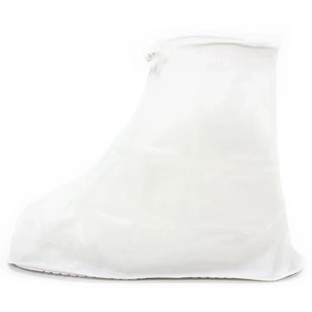 Бахіли на взуття Lesko від води та бруду ПВХ SB-101 M (37-38) White (15034) - фото 3