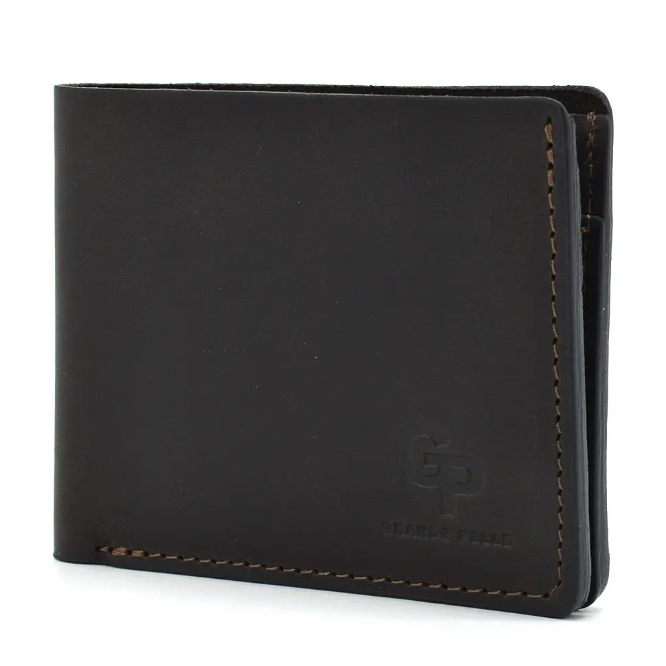 Чоловічий шкіряний гаманець Grande Pelle acs0029289 - фото 4