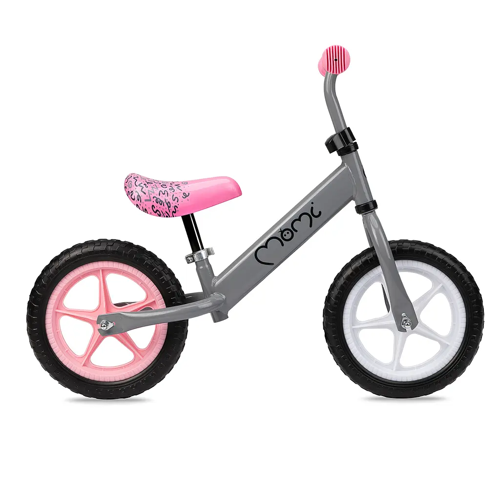 Беговел MoMi Fleet Grey / Pink - фото 2
