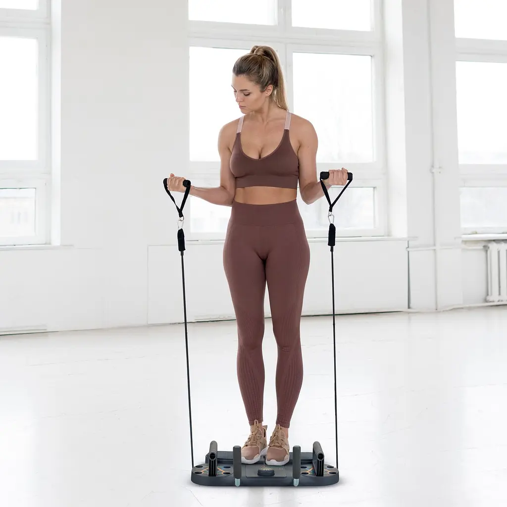Дошка для віджимань Gymtek Multi Push Up Board сірий - фото 2