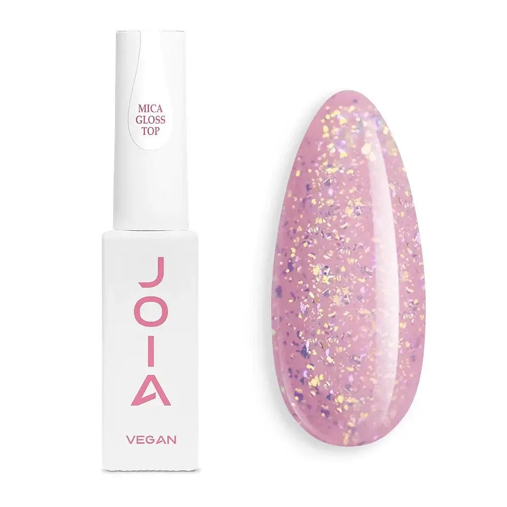 Топ глянцевий для гель-лаку MICA Gloss Top No Wipe JOIA vegan 8 мл - фото 2