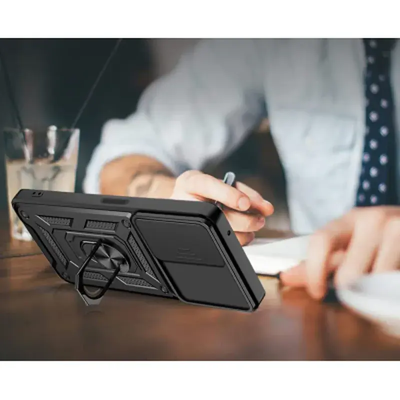Чохол до мобільного телефона BeCover Military Tecno Spark Go 2023 (BF7) Black (709151) - фото 4