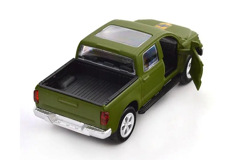 Іграшкова машинка позашляховик Toyota Tundra Шеврони Героїв Азов TechnoDrive KM6008 - фото 3