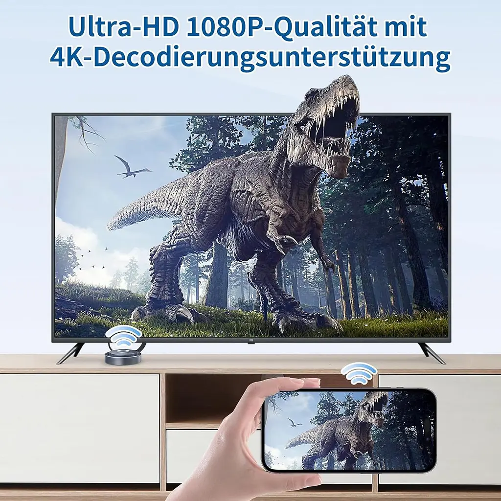 Wi-Fi HDMI адаптер Miracast для бездротового виведення зображення на ТВ - фото 7