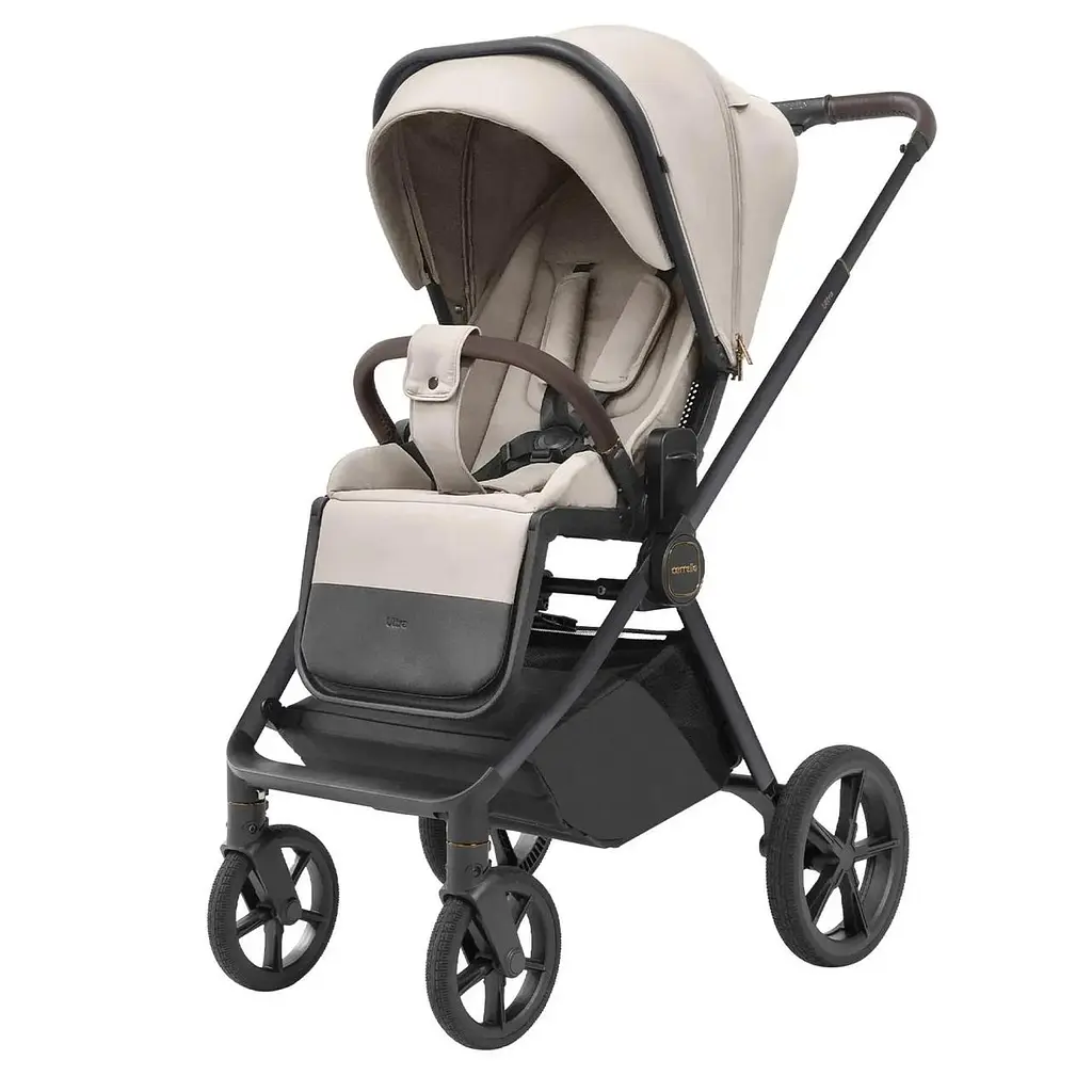 Універсальна дитяча коляска 2 в 1 Carrello Ultra CRL-6527 Ice Grey з системою Memory Button та термолюлькою - фото 3