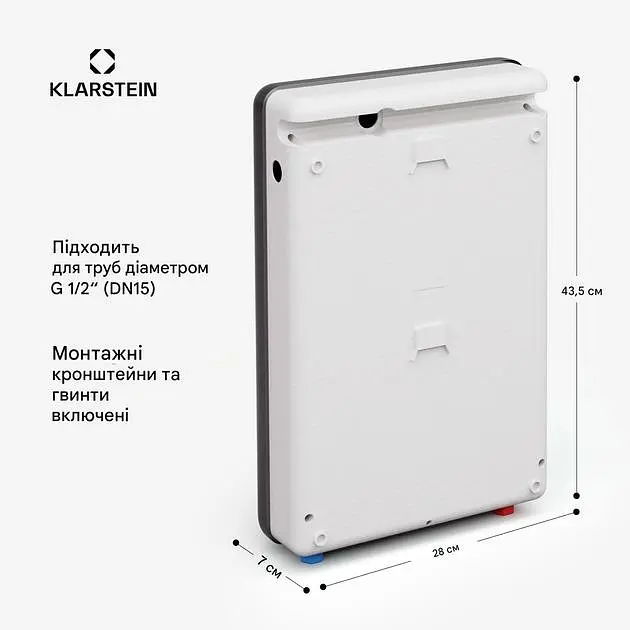 Проточный водонагреватель Klarstein Blaze Flow (10046238) - фото 5