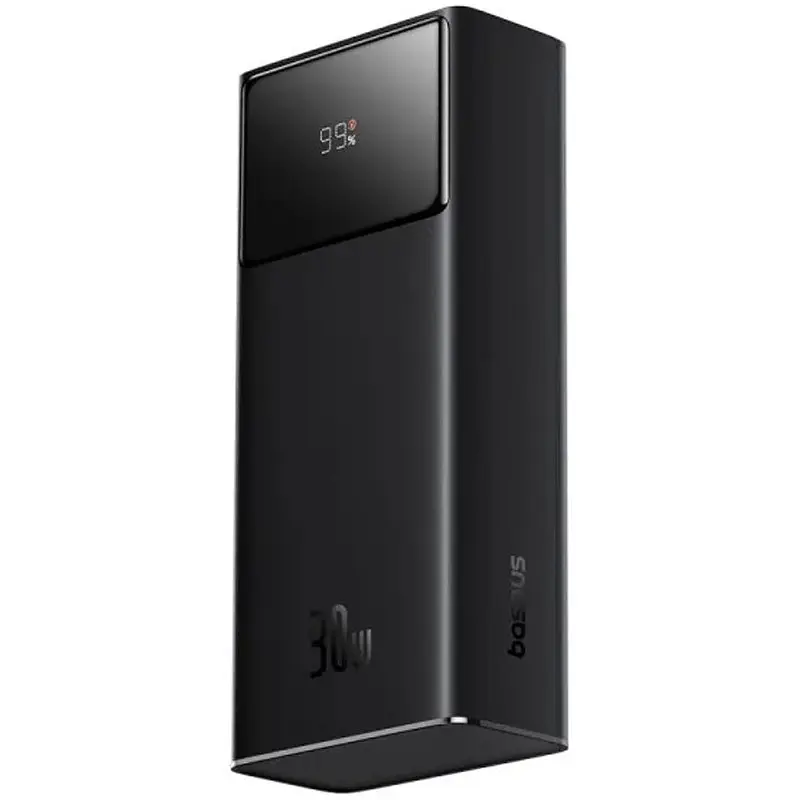 Портативний ЗП Baseus Star-Lord Digital Display 30W 30000 mAh (P10022905113-00) Cluster Black - фото 2