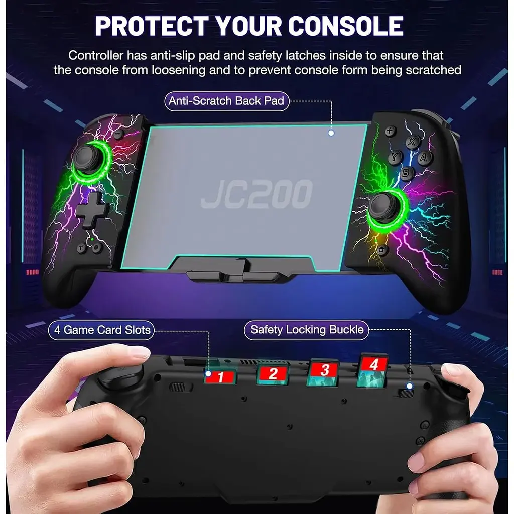 Контролер Gammeefy JC200 Switch Hall Effect (без дрифту, без мертвої зони) - фото 3