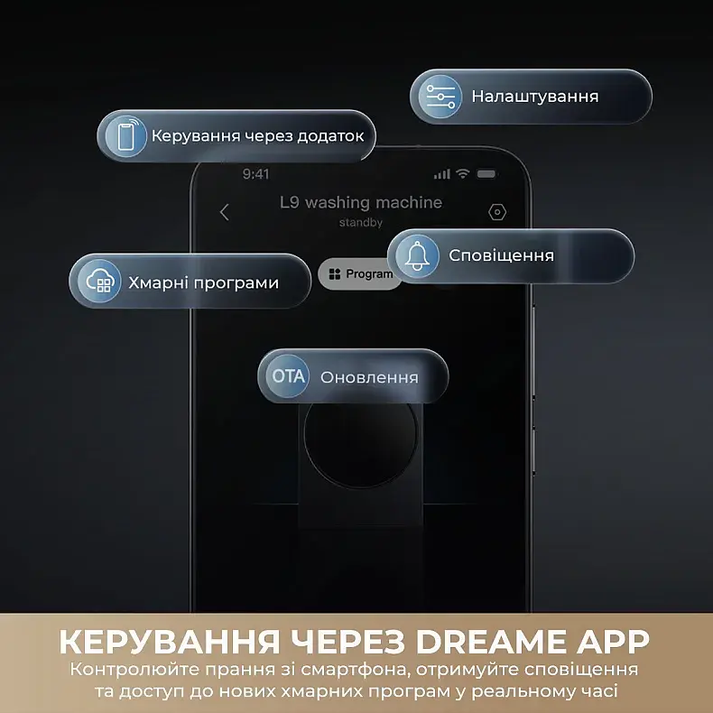 Пральна машина Dreame L9 (DWF11L90TA) - фото 4