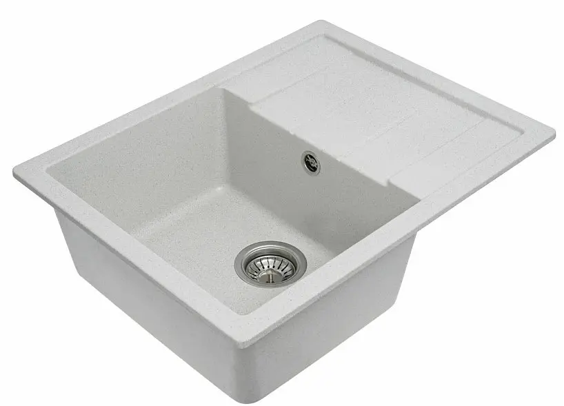 Кухонна мийка VALESO 6550 INTENSO матова Біла в крапку (SP000046805) - фото 2
