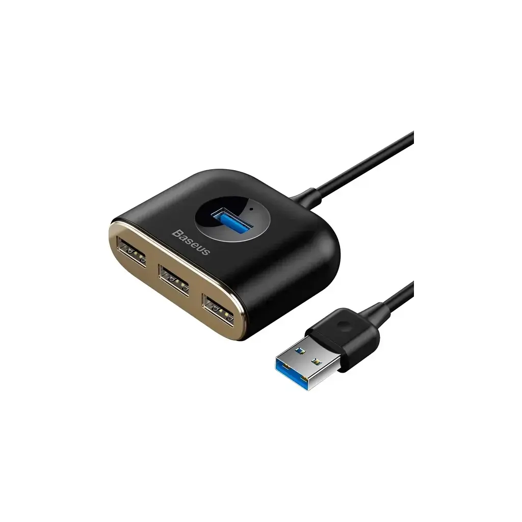 Концентратор Baseus USB 3.0 to 1xUSB 3.0 + 3xUSB 2.0 1.0m (CAHUB-AY01) - фото 2