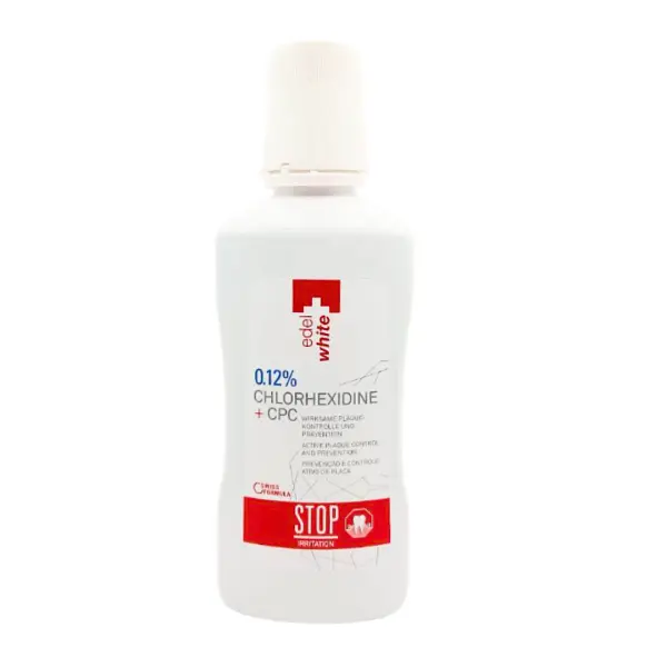 Ополаскиватель Edel+White STOP Irritation 0,12% СНХ, для десен, 300 мл - фото 2