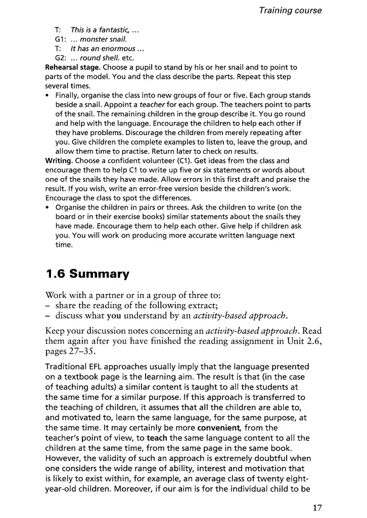 Teaching Children English. An Activity Based Training Course - фото 18
