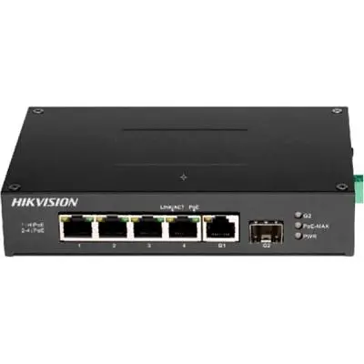 Коммутатор сетевой Hikvision (DS-3T0506HP-E/HS) - фото 2