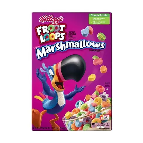 Сухий сніданок Froot Loops with Marshmallows 263g