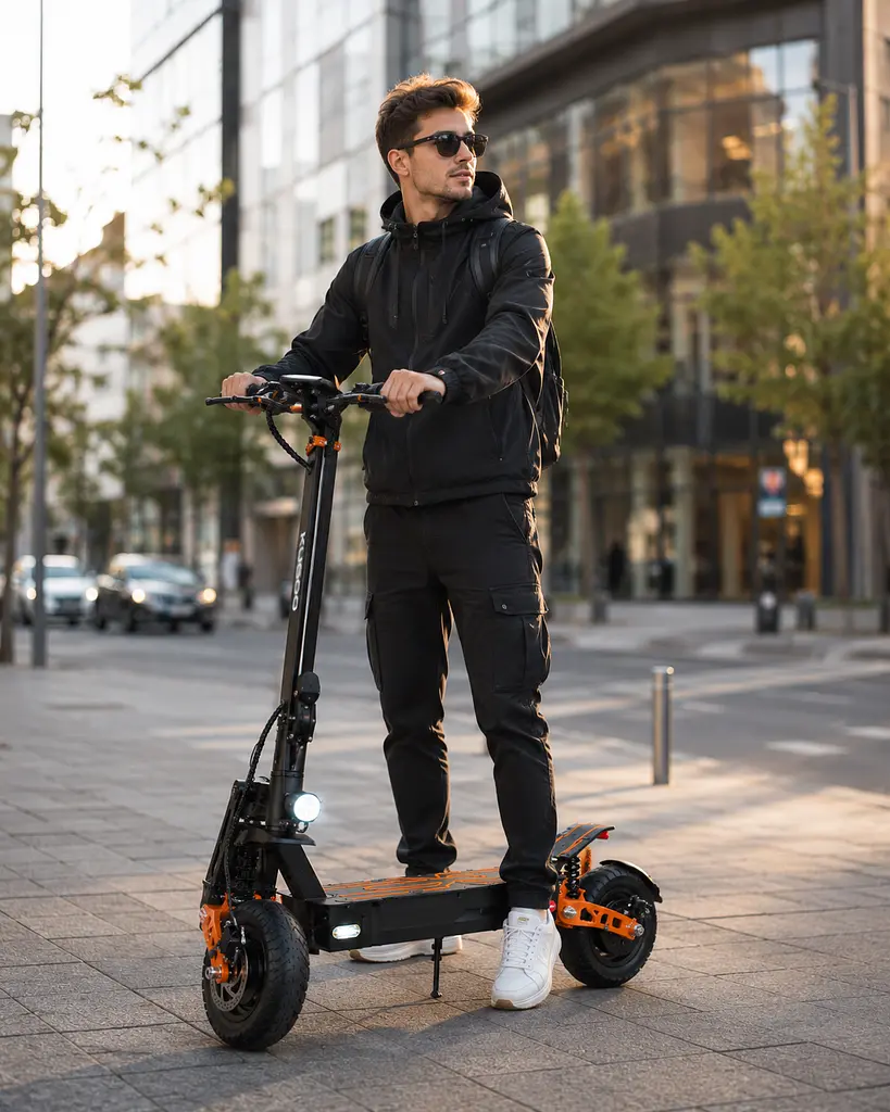Електросамокат Kugoo Kirin G2 PRO 21 Ач, 1500 Вт / Електросамокат Kugoo 1500 Вт - фото 2