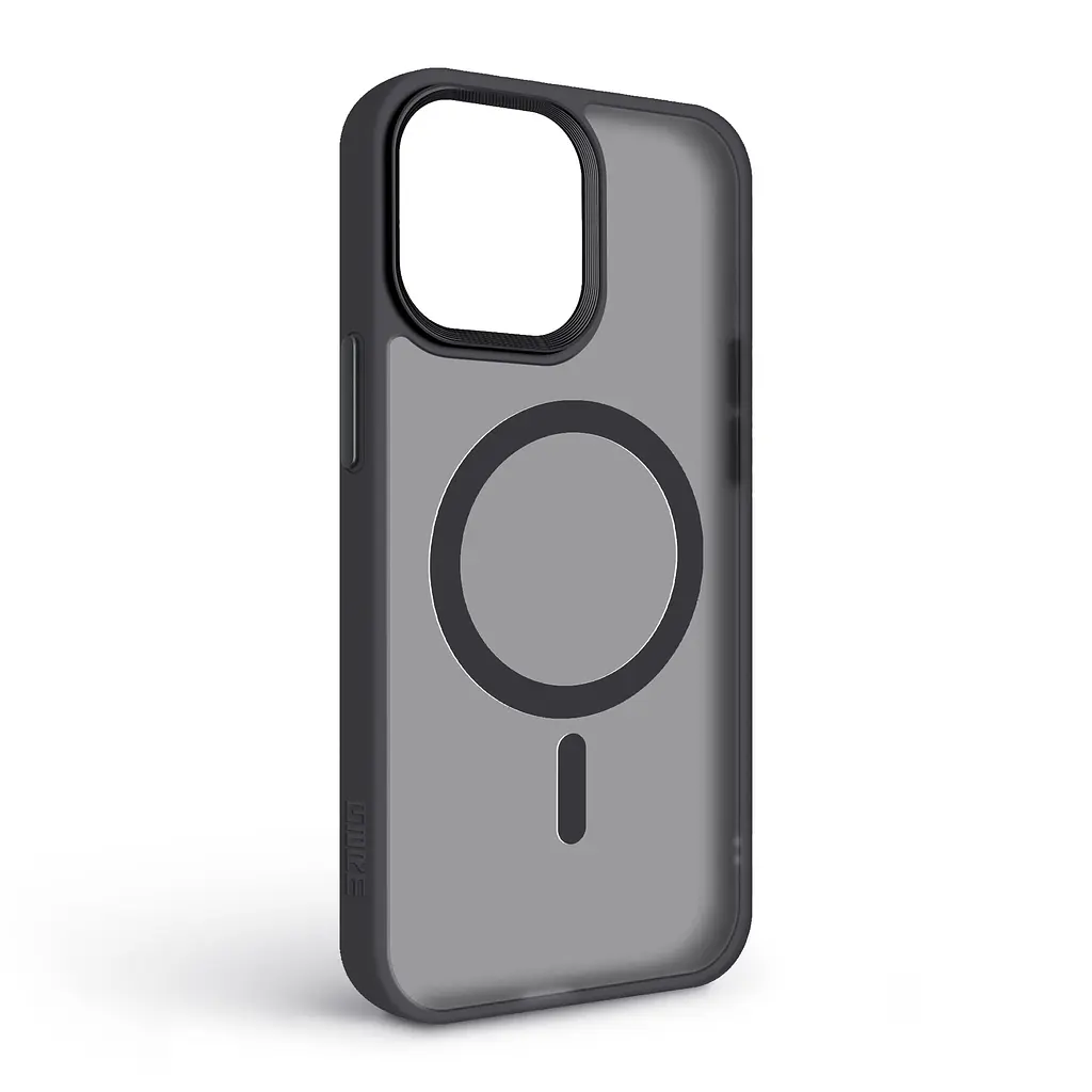 Чехол для Apple iPhone 15 Pro Max, Uniq MagCase, черный, противоударный, панель-накладка с магсейф, ударопрочный TPU+PC, с магнитом MagSafe, поддержка полноценной беспроводной зарядки, ArmorStandart (ARM75266) - фото 2