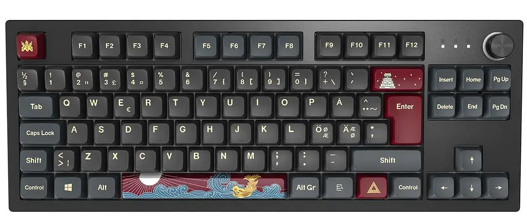 Клавіатура MONTECH MKey TKL Brown Switch Darkness (MK87DB) - фото 2