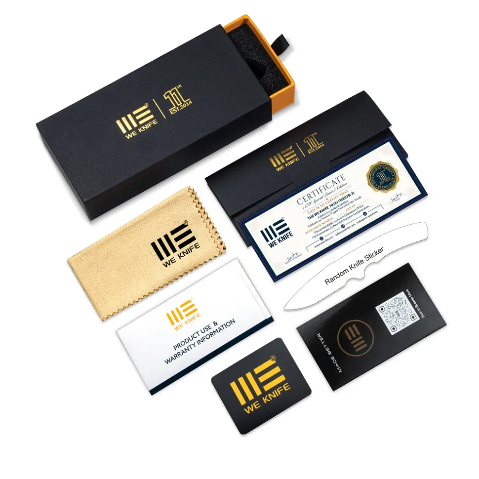 Ніж складаний Weknife 702XI Black Titanium WE07B-2 (Лімітована серія) - фото 9