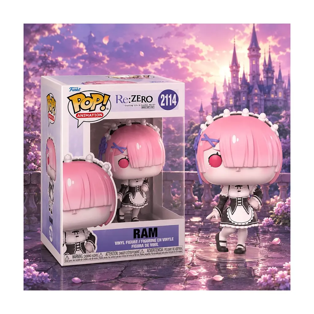 Фігурка Funko Pop серії Re: ZERO - Рам (86512) - фото 3