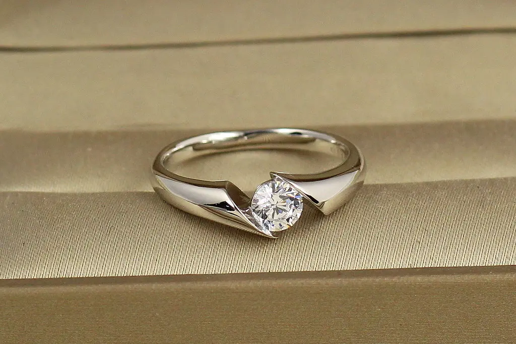 Кільце Xuping Jewelry Дзен р 18 сріблясте