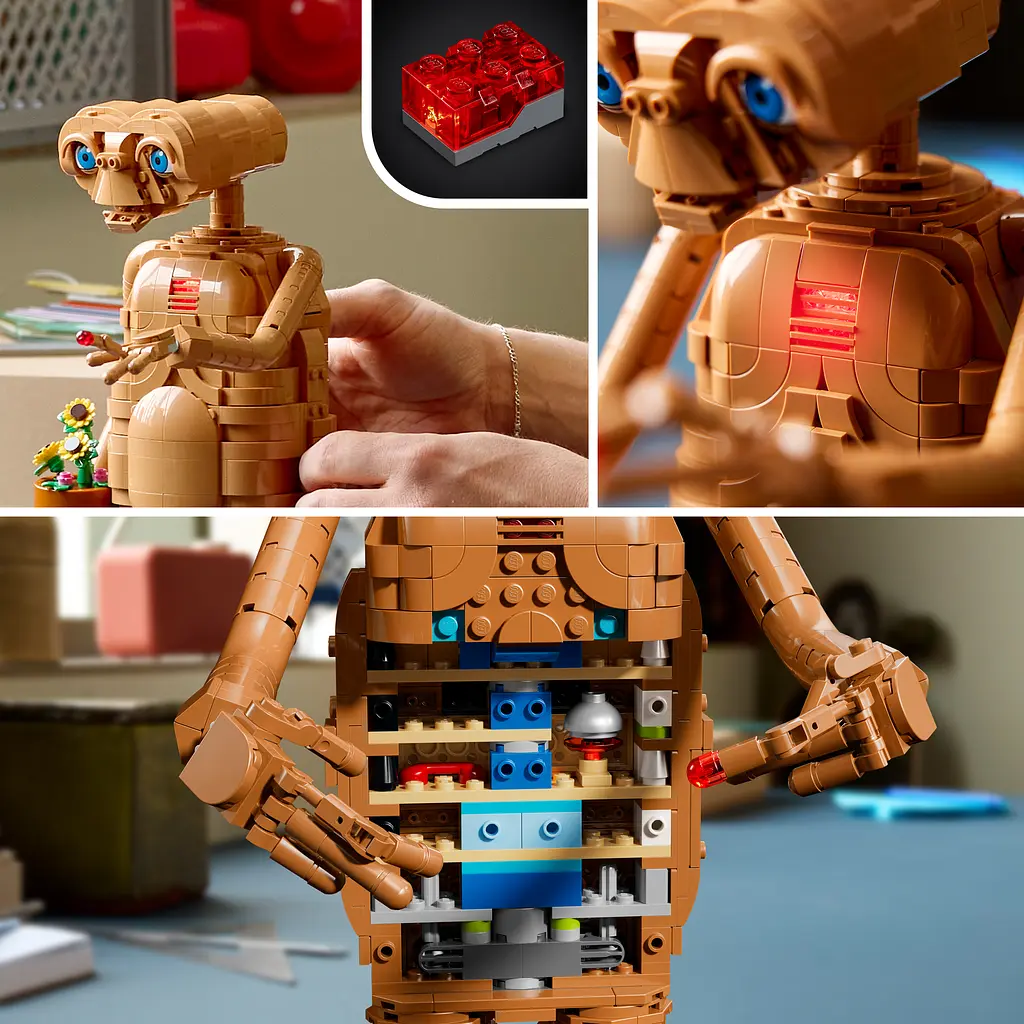 Конструктор LEGO Ideas E.T. the Extra-Terrestrial 1226 ел. (21370) - фото 10